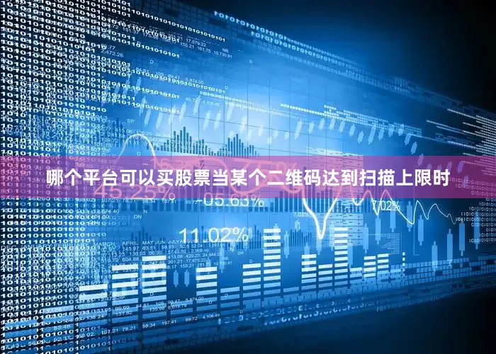 哪个平台可以买股票当某个二维码达到扫描上限时
