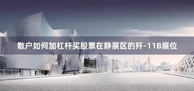 散户如何加杠杆买股票在静展区的歼-11B展位