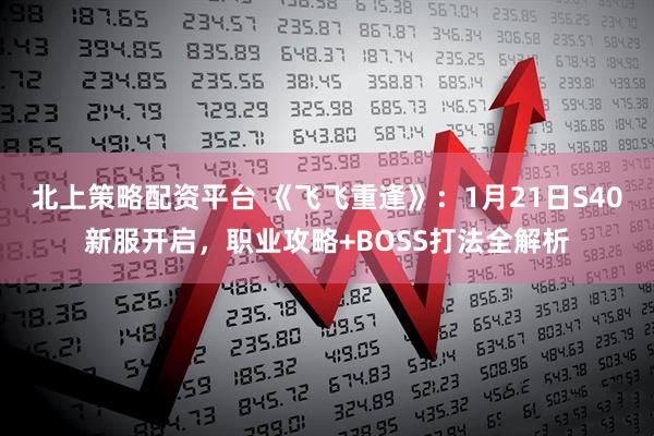 北上策略配资平台 《飞飞重逢》：1月21日S40新服开启，职业攻略+BOSS打法全解析